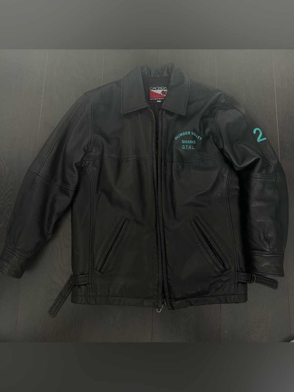 Vintage Leather Jacket - Canada Sportswear